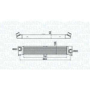 Intercooler potrivit CITROEN JUMPER II; FIAT DUCATO; PEUGEOT BOXER 2.0D-3.0D 04.06- imagine