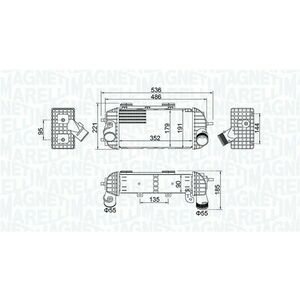 Intercooler potrivit HYUNDAI TUCSON; KIA SPORTAGE IV 2.0D 06.15-09.22 imagine