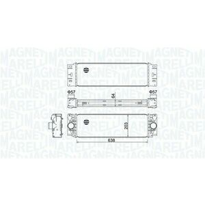 Intercooler potrivit MERCEDES SPRINTER 3, 5-T (B906), SPRINTER 3-T (B906), SPRINTER 5-T (B906) 2.1D-3.5 06.06-12.16 imagine