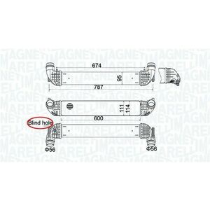 Intercooler potrivit OPEL ASTRA K 1.6D 06.15-12.22 imagine