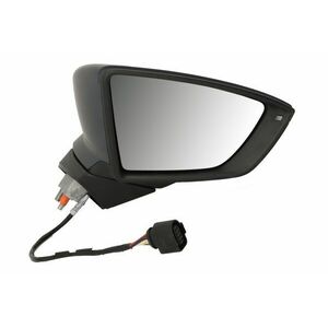 Oglinda dreapta (electric, convex, cu incalzire, cu carcasa, cu semnalizator) potrivit SEAT LEON 5F 09.12-12.19 imagine