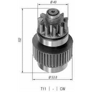 Pinion electromotor potrivit TOYOTA LAND CRUISER 2.4D 11.84-10.85 imagine