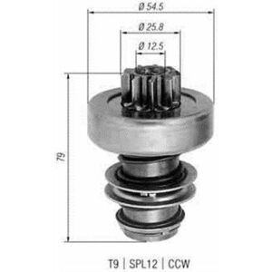 Pinion electromotor potrivit SKODA FELICIA I 1.3 1.6 10.94-03.98 imagine