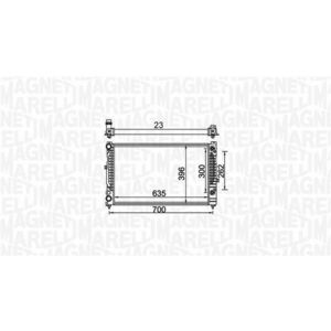 Radiator motor (Automat Manual) potrivit AUDI A4 B5, A6 C5; SKODA SUPERB I; VW PASSAT B5, PASSAT B5.5 1.6-2.5D imagine