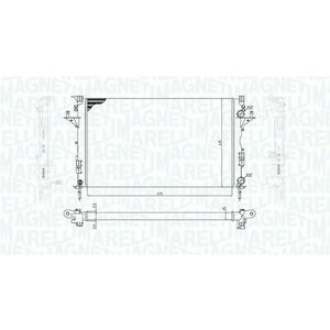 Radiator motor (Automat Manual) potrivit RENAULT ESPACE IV, LAGUNA II, VEL SATIS 1.6-2.2D imagine