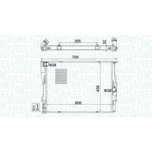 Radiator motor (Manual) potrivit BMW 1 (E81), 1 (E82), 1 (E87), 1 (E88), 3 (E90), 3 (E91), 3 (E92), 3 (E93), X1 (E84), Z4 (E89) 1.6-3.0 imagine