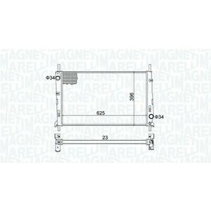 Radiator motor (Manual) potrivit FORD MONDEO I, MONDEO II 1.6 1.8 2.0 imagine