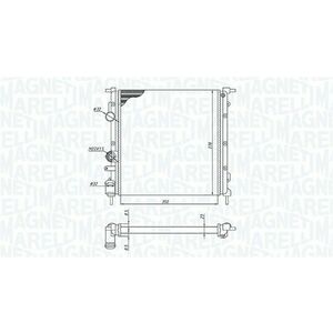 Radiator motor (Manual) potrivit RENAULT CLIO II, CLIO II HATCHBACK 1.2 1.2LPG imagine