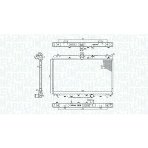 Radiator motor (Manual) potrivit SUZUKI SX4 2.0D imagine