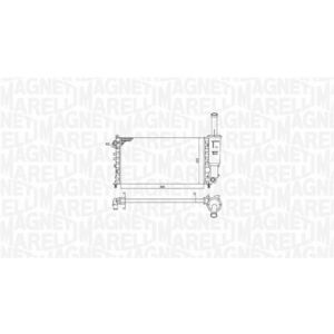 Radiator motor potrivit FIAT PUNTO, PUNTO HATCHBACK 1.2 1.2CNG imagine