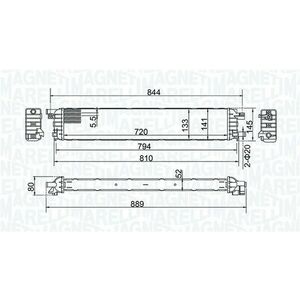 Radiator racire motor potrivit AUDI A4 B8, A5, A6 ALLROAD C7, A6 C7, A7, Q3 1.4-3.0D 11.08-10.18 imagine