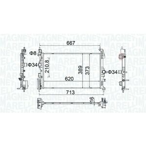 Racire motor Opel Corsa E imagine