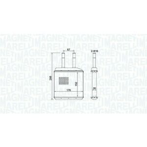 Schimbator caldura incalzire habitaclu potrivit DAEWOO MATIZ 0.8 1.0 09.98- imagine