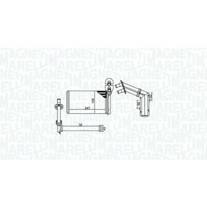 Schimbator caldura incalzire habitaclu potrivit FORD GALAXY I; SEAT ALHAMBRA; VW SHARAN 1.8-2.8 03.95-03.10 imagine