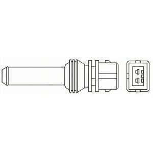 Sonda lambda (numar fire 3, 1215mm) potrivit VOLVO 240, 460, 740, 760, 940, 960; ALFA ROMEO 155, 164, 75, GTV, RZ, SPIDER, SZ; AUDI 100 C3, 100 C4, 200 C3, 80 B2, 80 B3, 80 B4 1.0-5.3 01.77- imagine