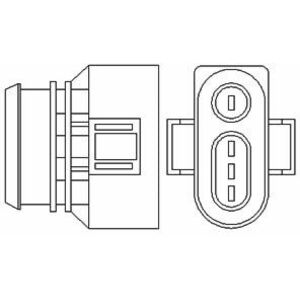 Sonda lambda (numar fire 4, 1690mm) potrivit AUDI A4 B5, A6 C5, A8 D2; FORD C-MAX; MASERATI GHIBLI III; PEUGEOT 208 I; SKODA SUPERB I; VW PASSAT B5, PASSAT B5.5 1.6D-4.2 04.96- imagine