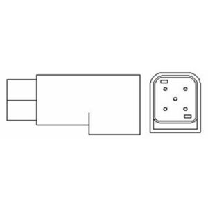 Sonda lambda (numar fire 4, 680mm) potrivit FORD COUGAR, ESCORT CLASSIC, ESCORT VI, MONDEO II; MAZDA 121 III 1.25-2.5 01.95-04.03 imagine