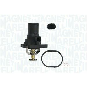 Termostat lichid racire (105 C, cu senzor) potrivit CHEVROLET AVEO, AVEO KALOS, CRUZE, ORLANDO, TRAX; OPEL ASTRA J, ASTRA J GTC, INSIGNIA A, MOKKA MOKKA X, ZAFIRA B, ZAFIRA C 1.4-1.8LPG 04.08- imagine