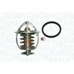 Termostat lichid racire (76 C) potrivit MITSUBISHI COLT IV, COLT V, DELICA SPACE GEAR, GALANT VII, L200, LANCER IV, LANCER V, LANCER VI, MIRAGE IV, PAJERO II, PAJERO III, PAJERO IV 1.3-3.2D 12.90- imagine