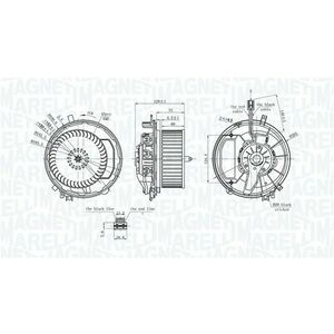 Ventilator habitaclu potrivit AUDI A3, Q3; SEAT ATECA, LEON, LEON SC, LEON ST; SKODA KAROQ, OCTAVIA III, SUPERB III; VW GOLF ALLTRACK VII, GOLF SPORTSVAN VII, GOLF VII 1.0-Electric 04.12- imagine