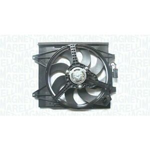 Ventilator radiator (cu carcasa) potrivit FIAT 500 1.2 1.3D 1.4 07.07- imagine