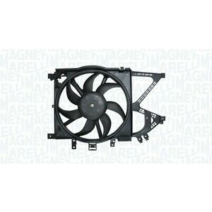 Ventilator radiator (cu carcasa) potrivit OPEL COMBO TOUR, COMBO MINIVAN, CORSA C, CORSA C HATCHBACK 1.0-1.8 09.00- imagine