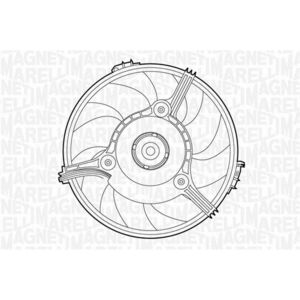 Ventilator radiator Dreapta potrivit AUDI A6 C5, A8 D2; SKODA SUPERB I, SUPERB II; VW PASSAT B5.5 1.8-3.3D 01.97-05.15 imagine