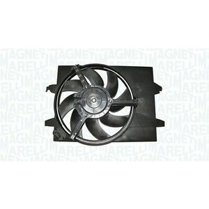 Ventilator radiator potrivit FORD FIESTA V, FUSION 1.4D 11.01-12.12 imagine