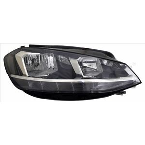 Far dreapta (H7 H9 LED, cu motor) potrivit VW GOLF VII 03.17-12.20 imagine