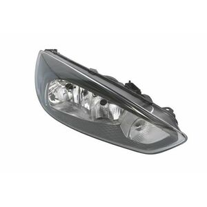 Far fata dreapta (H1 H7 LED PY21W, electric, cu motor, culoare interior: negru) potrivit FORD FOCUS III imagine