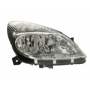 Far fata dreapta (H4 H7 PY21W W5W, electric, mecanic, fara motoras, culoare interior: cromat, culoare semnalizator: transparent) potrivit CITROEN C5 I, C5 KOMBI imagine