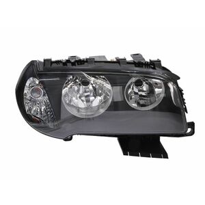 Far fata dreapta (H7 H7, electric, cu motor, culoare interior: negru, culoare semnalizator: alb) potrivit BMW X3 (E83) 01.04-08.06 imagine