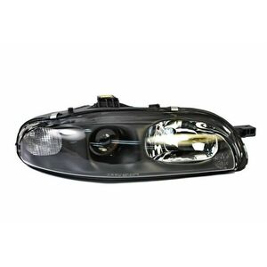 Far fata dreapta (halogen, 2 H1, electric, fara motoras, culoare interior: negru, culoare semnalizator: transparent) potrivit FIAT MAREA 01.97-12.99 imagine