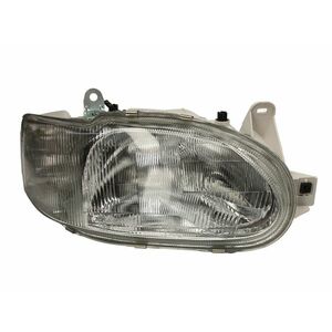 Far fata dreapta (halogen, H4 PY21W W5W, electric, manual, fara motoras, culoare interior: alb, culoare semnalizator: transparent) potrivit FORD ESCORT CLASSIC, ESCORT VI -07.00 imagine