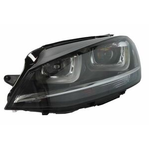 Far fata stanga (bi-xenon, D3S H21W H7 LED, electric, cu motor, culoare interior: negru) potrivit VW GOLF ALLTRACK VII, GOLF SPORTSVAN VII, GOLF VII 08.12-03.17 imagine