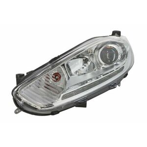 Far fata stanga (H1 H7 LED PY21W, electric, cu motor, culoare interior: cromat) potrivit FORD FIESTA VI 01.13- imagine