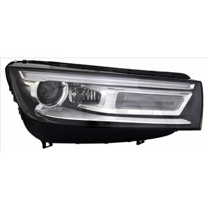 Far stanga (D5S LED, cu motor, fara controler; fara controler LED) potrivit AUDI Q5 FY 01.17-10.20 imagine