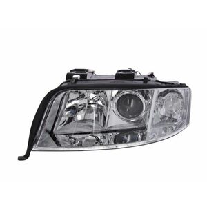 Far stanga (H7, reglaj electric, fundal cromat, fundal transparent) AUDI A6 2001-2005 imagine