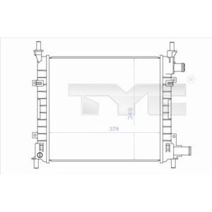 Ventilator radiator potrivit FORD KA 1.3 09.96-11.08 imagine