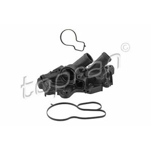 Carcasa termostat potrivit AUDI A1, A3, A4 B9, A5, Q2, Q3; SEAT ALHAMBRA, ARONA, ATECA, IBIZA IV SC, IBIZA IV ST, IBIZA V, LEON, LEON ST, TOLEDO IV; SKODA FABIA III, KAROQ 1.0-1.6 04.11- imagine