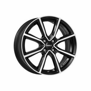 Janta aliaj Dezent TN dark 6Jx15 inch 4x100 ET 45 mm gaura centrala 60.1 mm imagine