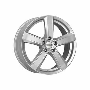 Janta aliaj Dezent TU silver 6.5Jx16 inch 5x112 ET 46 mm gaura centrala 57.1 mm, Audi, Seat, Skoda, VW imagine