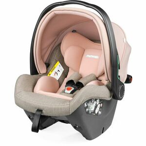 Scaun auto pentru copii Peg Perego, i-size Primoviaggio SLK, 40 - 87 cm, 0-13 kg, Mon Amour, Bej / Roz imagine