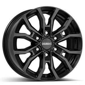 Janta aliaj DEZENT KC black 7.5/17 6X139.7 ET25 imagine