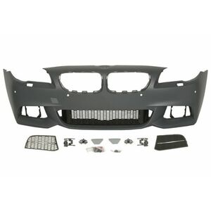 Bara (Fata, M-PAKIET, cu grilaje, cu gauri pentru spalator de faruri, cu gauri pentru senzorii de parcare, grunduit) potrivit BMW 5 (F10), 5 (F11) 06.13-02.17 imagine